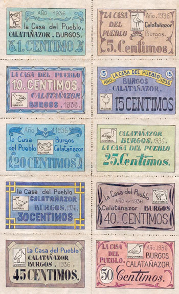 La Casa del Pueblo. 1936. Calata&ntilde;azor (Burgos)