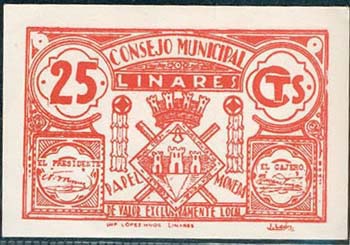 LINARES-25-cent-Falso