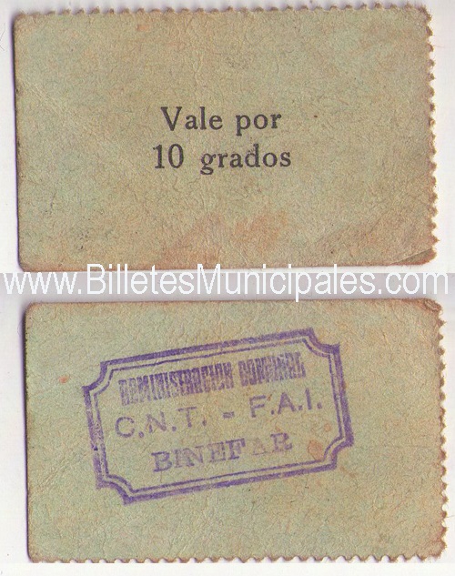 10 grados